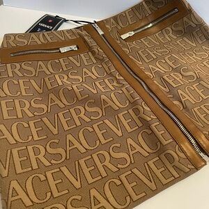 Versace Allover miniskirt